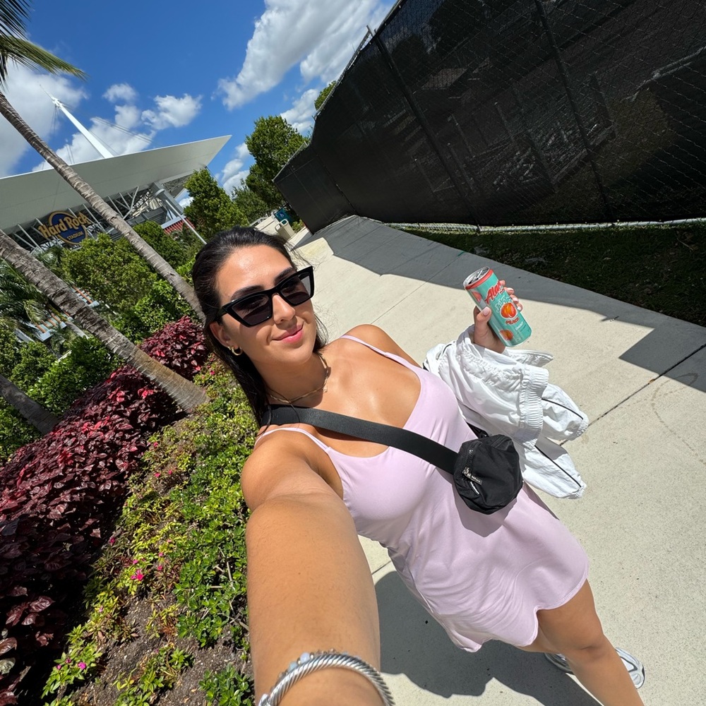 Light Pink tennis Sleeveless Dress
